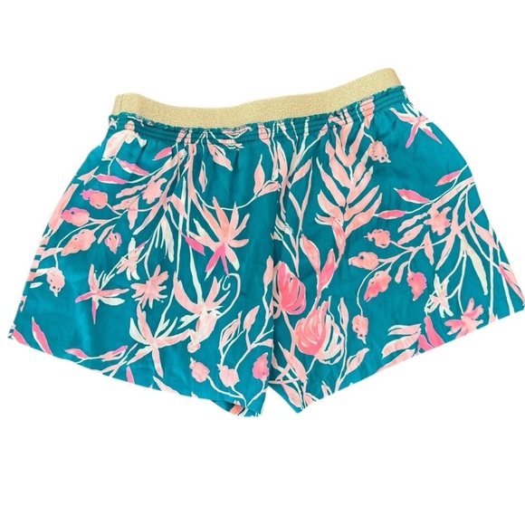 Lilly Pulitzer Rylan Shorts – Tidal Wave It’s Prime Time Print – Size M NWT - Picture 2 of 3